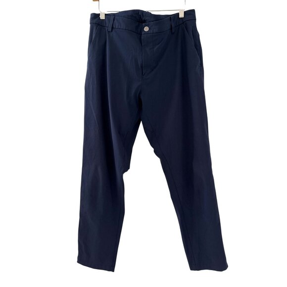 Lululemon Athletic Navy Blue Men’s Pants Commission Pant Size‎ 34 Workwear - Picture 1 of 8